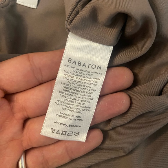 Babaton womens Bodysuit in Taupe - Picture 3 of 3